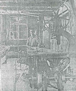 neu eingerichtete Werkstatt ca. 1930