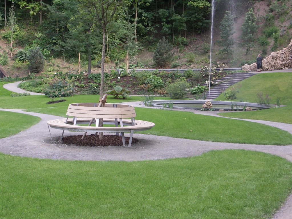 passt perfekt zum neu gestalteten Park
