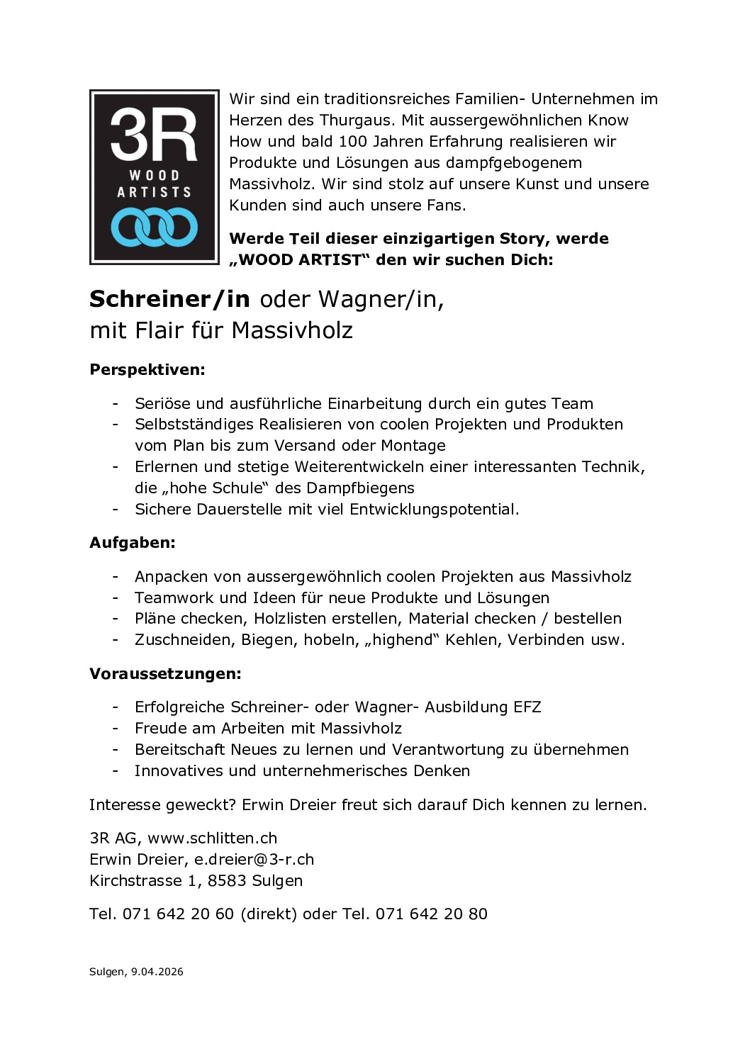 Stelleninserat 4.2026